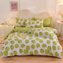 GobekUsa Cotton Thickened Bedding Set - Single/Double Size, High Quality, Warm & Soft.