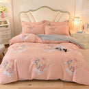 GobekUsa Cotton Thickened Bedding Set - Single/Double Size, High Quality, Warm & Soft.