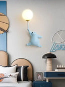 GobekUsa Bear Kids Wall Lamp Set: Boy and Girl Bear Lights for Bedroom Decor