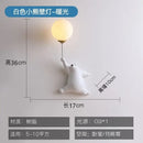 GobekUsa Bear Kids Wall Lamp Set: Boy and Girl Bear Lights for Bedroom Decor