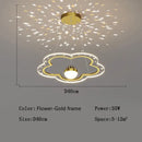 GobekUsa Cloud Flower LED Chandelier: Kid's Bedroom Starry Sky Decorative Lighting Fixture