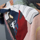 GobekUsa Knit Sofa Blanket: Modern Nordic Design Throw Blanket