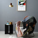 GobekUsa Knit Sofa Blanket: Modern Nordic Design Throw Blanket