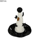 Ceramic Magician Hat Jewelry Display Stand for Earrings and Necklace Holder