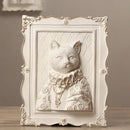 GobekUsa Earl Cat Resin Pendant Wall Decoration Frame for a Whimsical Touch.
