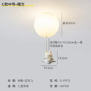 GobekUsa Flying Pig Resin LED Ceiling Light Kids Bedroom Lamp Deco Fixtures