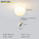 GobekUsa Flying Pig Resin LED Ceiling Light Kids Bedroom Lamp Deco Fixtures