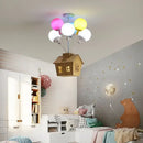 GobekUsa Balloon Ceiling Chandelier for Kids Room, Bedroom, Living Room, Nursery - Indoor Art Decor