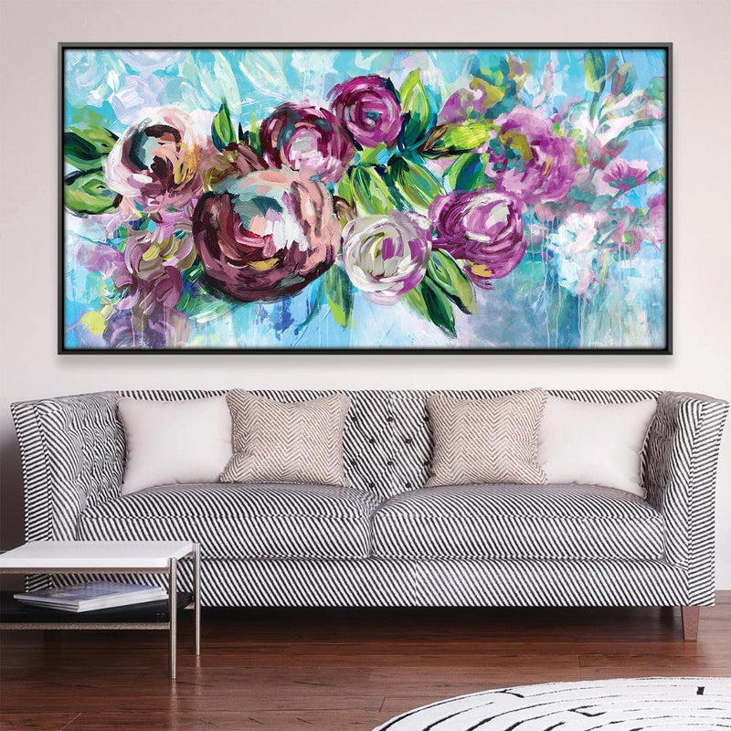 Whirl of Petals Canvas