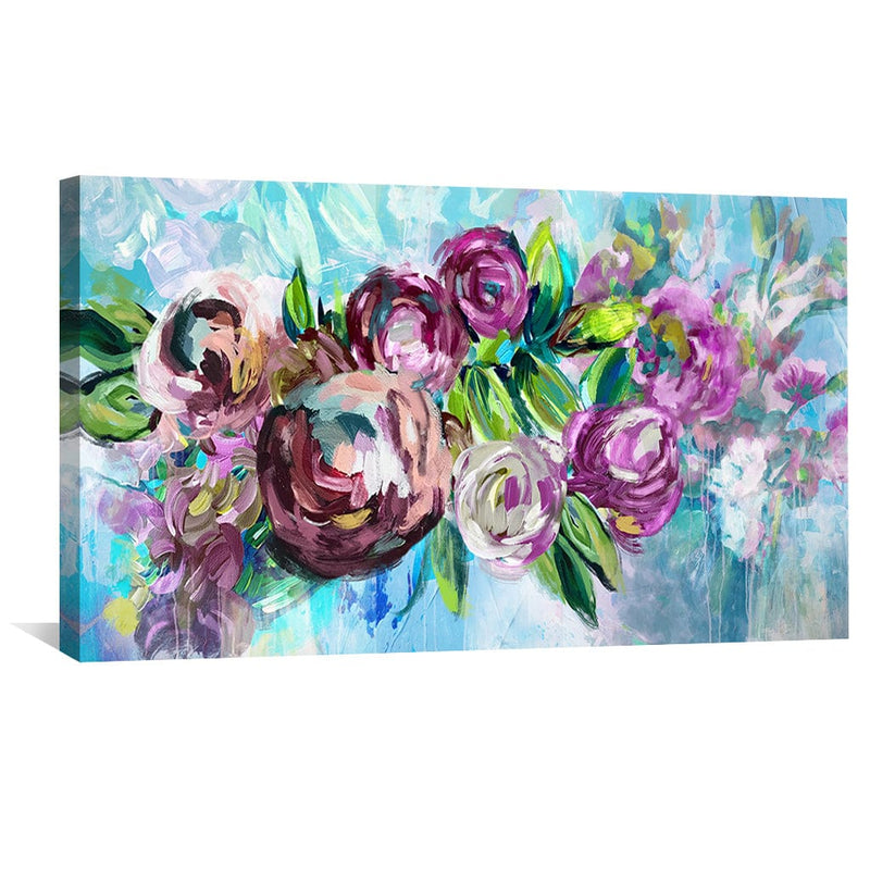 Whirl of Petals Canvas