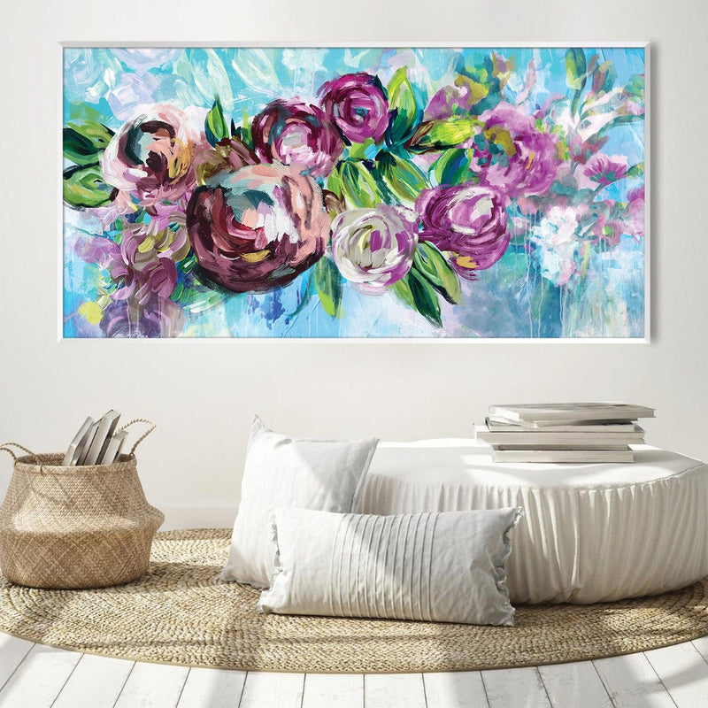 Whirl of Petals Canvas