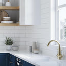 White 4x12 Matte Ceramic Subway Tile (34 pack, 10.4 sq ft/case)