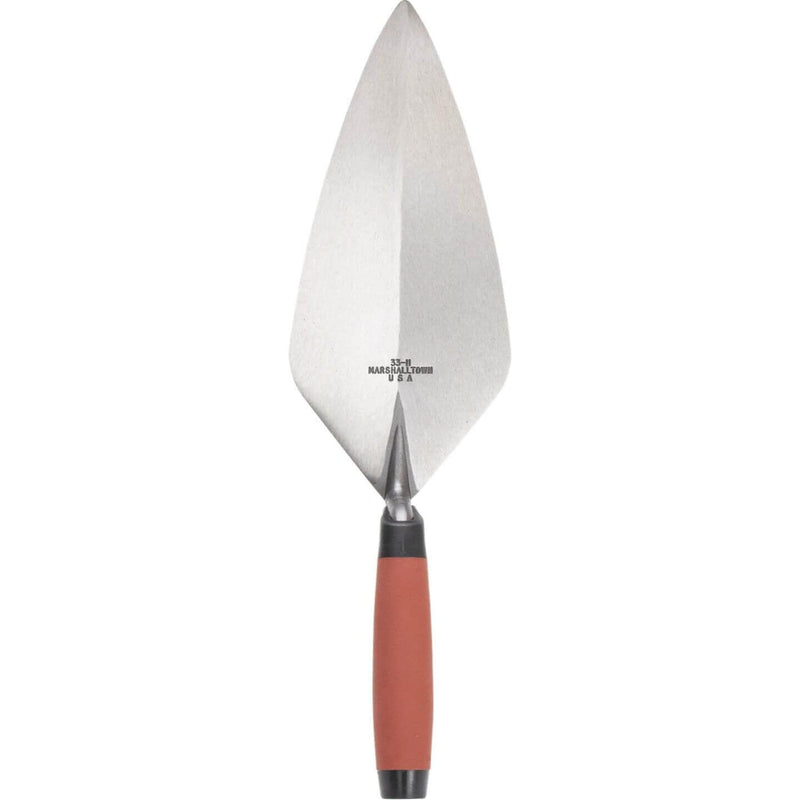 Marshalltown 10123 11" Brick Trowel London Pattern - DuraSoft Handle