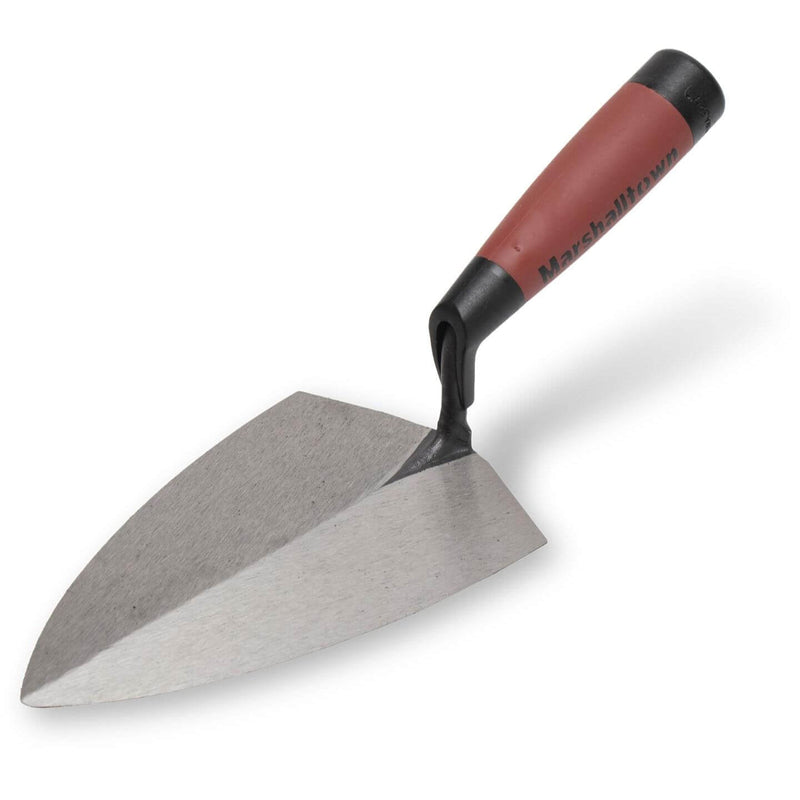 Marshalltown 10758 7" x 4-3/8" Tile Setter's Trowel - DuraSoft Handle