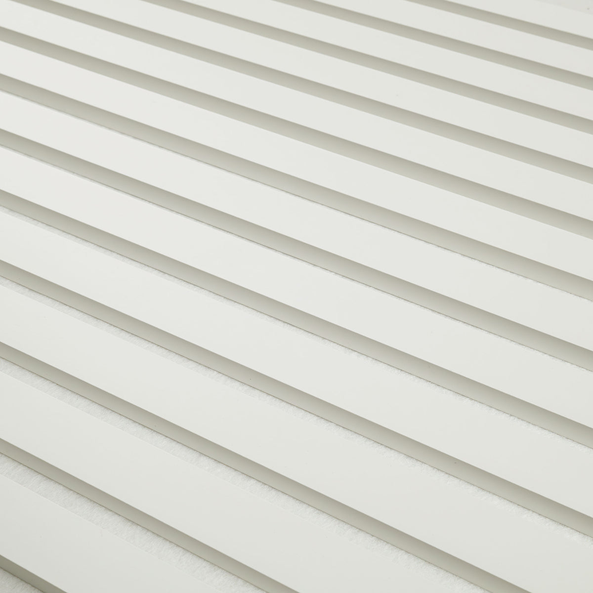 MSI White Acoustic Slat Wall Panel WPNL-ACWFLTWHI9.5x94.5