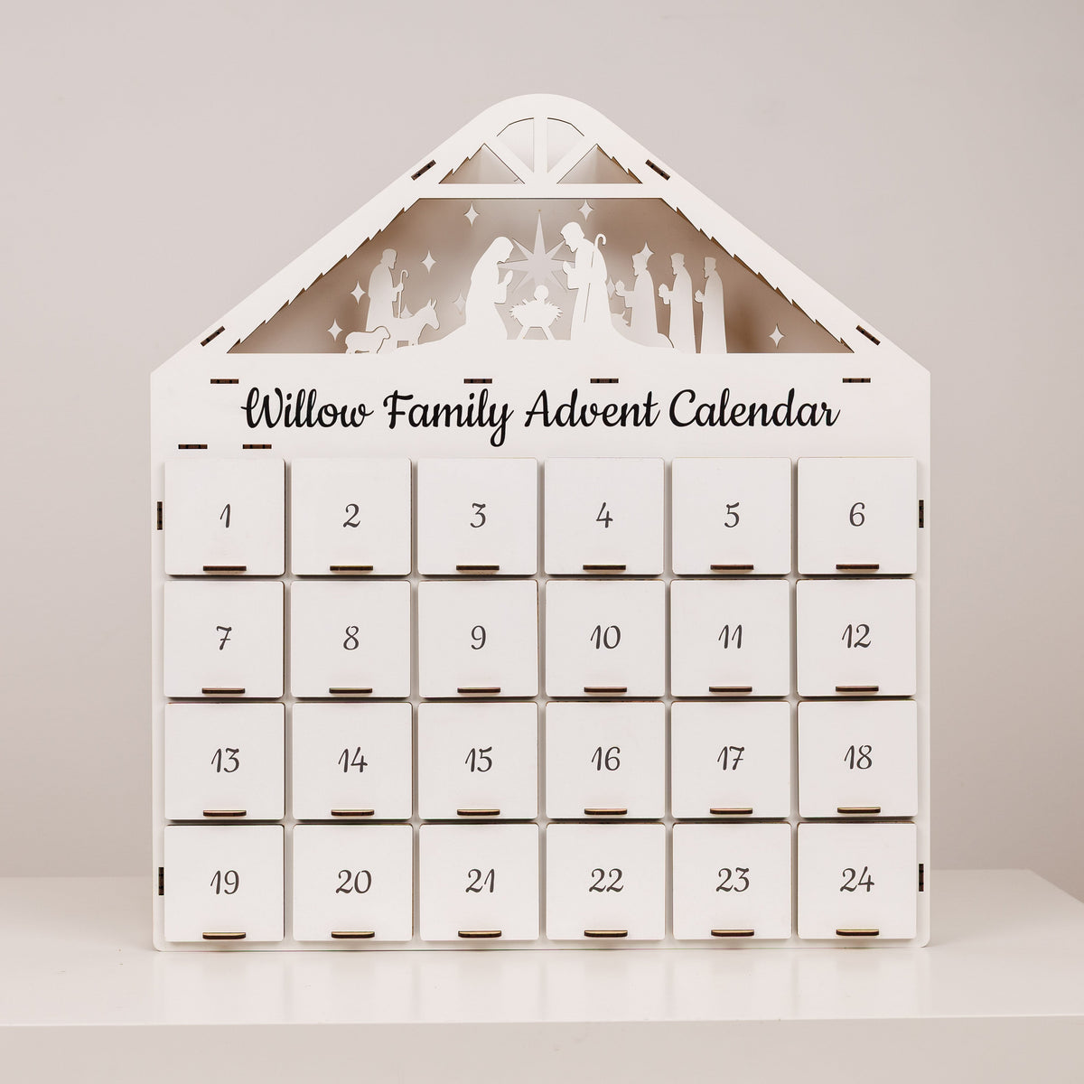 Christmas Advent Calendar - White, photo 8 of 10