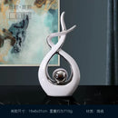 GobekUsa Ceramic Abstract Figurine Set for Elegant Home and Office Decor