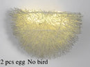 GobekUsa Birds Nest Wall Lamp | 3D Art Light Fixture for Children Room & Living Room
