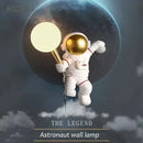 GobekUsa Astronaut Moon Planet Table Lamp Night Light Bedroom Decor Spaceman Theme