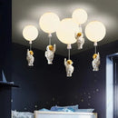 GobekUsa Astronaut Space Ball Ceiling Lamp for Kids Room or Corridor