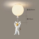 GobekUsa Astronaut Space Ball Ceiling Lamp for Kids Room or Corridor