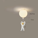 GobekUsa Astronaut Space Ball Ceiling Lamp for Kids Room or Corridor