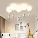 GobekUsa Astronaut Space Ball Ceiling Lamp for Kids Room or Corridor