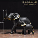 GobekUsa Elephant Resin Sculpture Ornaments for Modern Living Room Decor