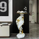 Resin Feather Floor Decoration For Living Room TV Cabinet Sofa - Elegant Home Accent