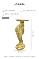 Resin Feather Floor Decoration For Living Room TV Cabinet Sofa - Elegant Home Accent
