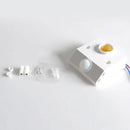 White and gold infrared motion sensor lamp holder bedroom light by Decorbites