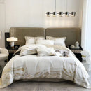 GobekUsa Egyptian Cotton Luxury Bedding Set Quilt Cover Pillow Shams Bedclothes