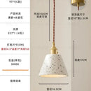 GobekUsa Cement Marble Chandelier Table Lamp for Bedroom, Restaurant, and Living Room