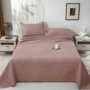 GobekUsa Cotton Quilted Embroidered Bedspread Set