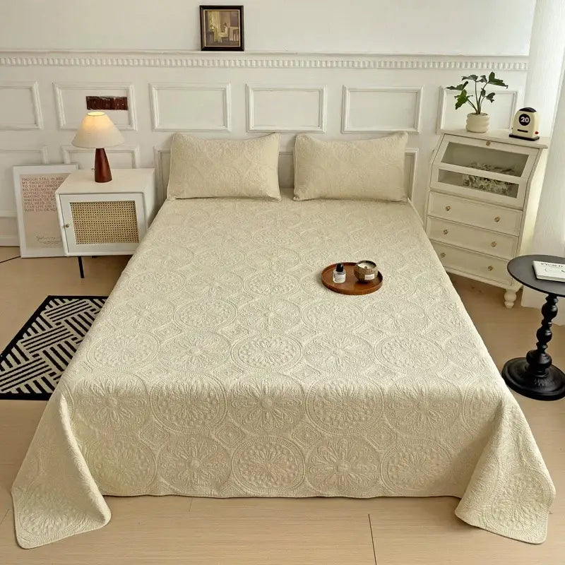 GobekUsa Cotton Quilted Embroidered Bedspread Set, photo 15 of 22