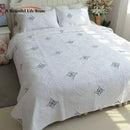 GobekUsa Cotton Quilted Embroidered Bedspread Set