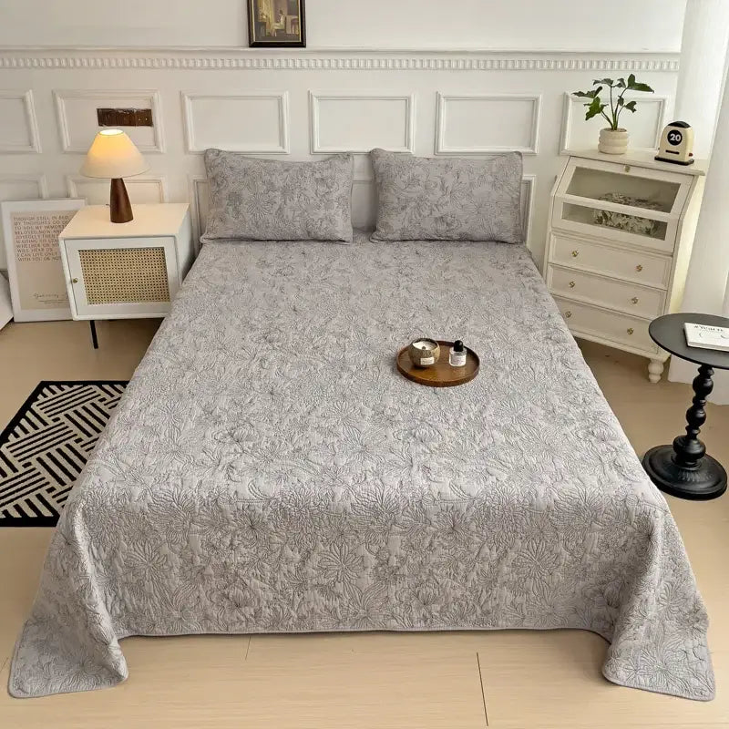 GobekUsa Cotton Quilted Embroidered Bedspread Set, photo 9 of 22