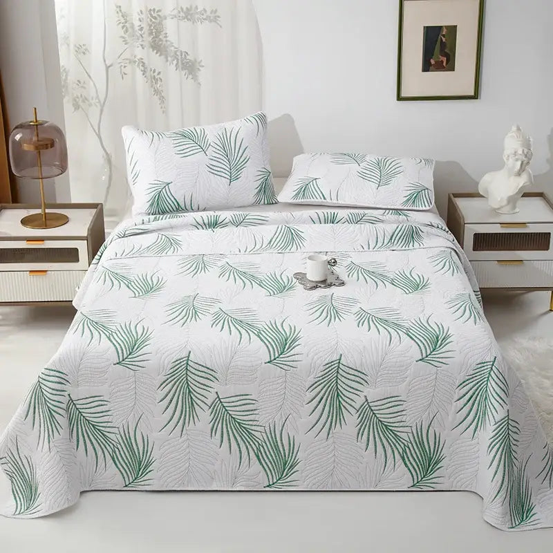 GobekUsa Cotton Quilted Embroidered Bedspread Set, photo 7 of 22