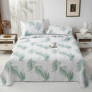 GobekUsa Cotton Quilted Embroidered Bedspread Set