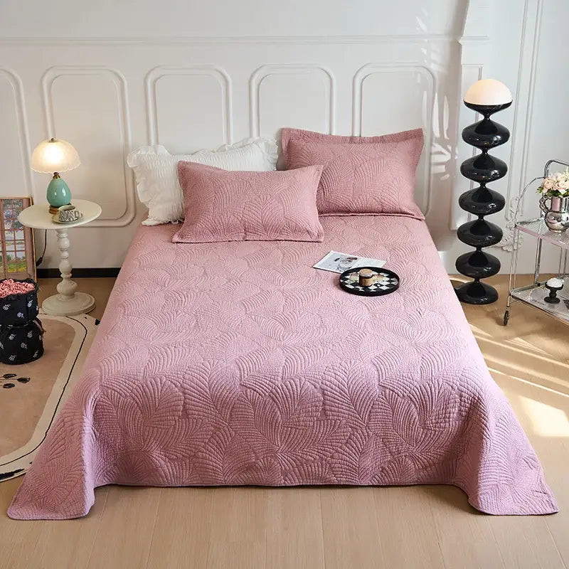 GobekUsa Cotton Quilted Embroidered Bedspread Set, photo 10 of 22