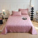 GobekUsa Cotton Quilted Embroidered Bedspread Set