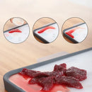 GobekUsa Dual-Use Cutting Board: Food Grade PP Chopping Block for Kitchen, Non-Slip & Easy Clean.