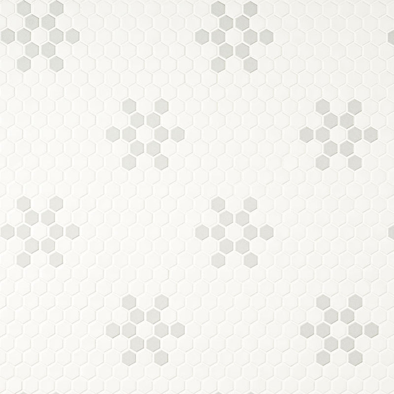 MSI White And Gray Mod Petal Pattern Matte, photo 2 of 7