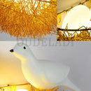 GobekUsa Bird's Nest LED Wall Lamp with 3D Birds Art - Decorative Novelty Wall Light