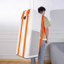 White and orange furniture lifting straps living room moving belt by Decorbites