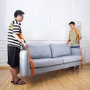 White and orange furniture lifting straps living room moving belt by Decorbites