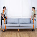 White and orange furniture lifting straps living room moving belt by Decorbites