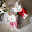 GobekUsa Bowknot Ceramic Vase for Charming Flower Arrangements