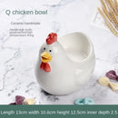 GobekUsa Duck Ceramic Dessert Bowl Snack Sushi Storage Breakfast Bowl