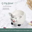 GobekUsa Duck Ceramic Dessert Bowl Snack Sushi Storage Breakfast Bowl